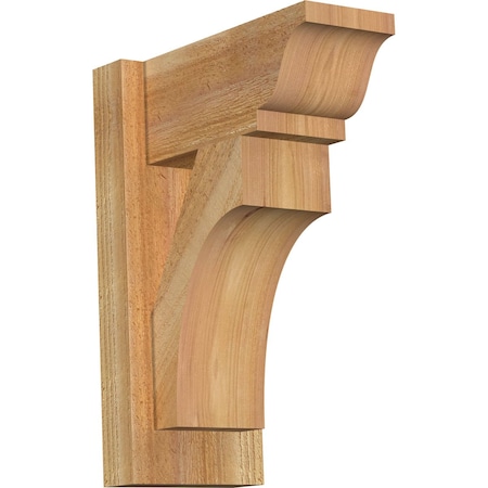 Ekena Millwork Westlake Traditional Rough Sawn Outlooker, Western Red Cedar, 6"W x 12"D x 16"H OUT06X12X16WTL01RWR